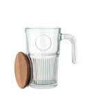 VITRIO JAR Mug en verre 450ml Matières : verre Couleurs : transparent goodies publicitaire événementiel