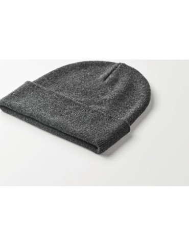 BEANIX Bonnet tricoté avec revers accessoire événementiel unique