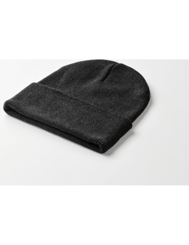 BEANIX Bonnet tricoté avec revers cadeau collaborateur premium