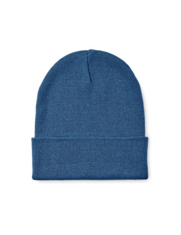 BEANIX Bonnet tricoté avec revers impression haute définition