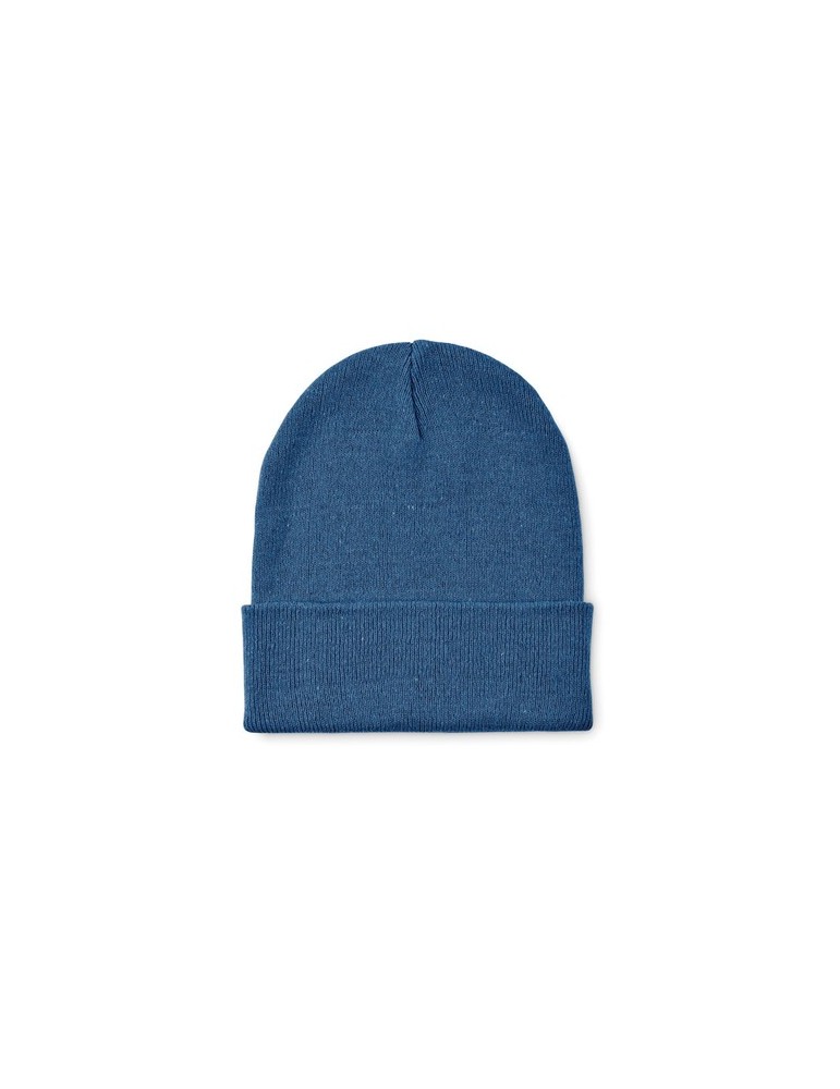 BEANIX Bonnet tricoté avec revers impression haute définition