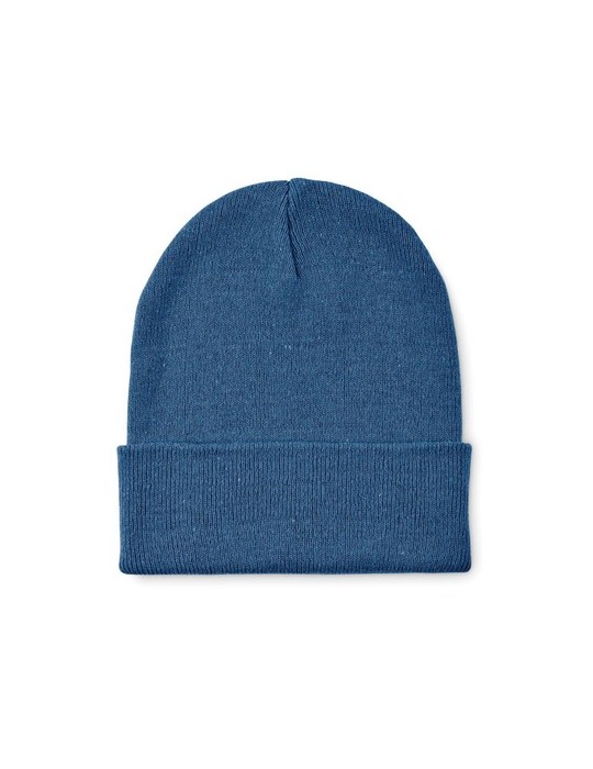 BEANIX Bonnet tricoté avec revers impression haute définition