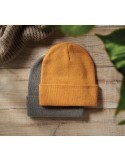 BEANIX Bonnet tricoté avec revers cadeau client original