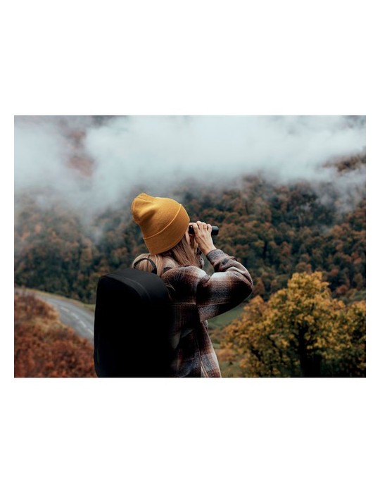 BEANIX Bonnet tricoté avec revers marquage couleur éclatante