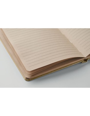 SUGAR Carnet A5 en PLA Matières : papier Couleurs : kaki accessoire événementiel unique