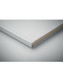 SUGAR Carnet A5 en PLA Matières : papier Couleurs : blanc cadeau collaborateur premium