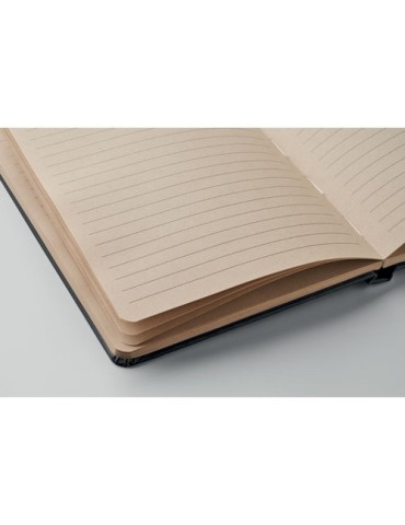 SUGAR Carnet A5 en PLA Matières : papier Couleurs : noir marquage couleur éclatante