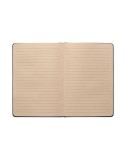 SUGAR Carnet A5 en PLA Matières : papier Couleurs : noir objet promo petit budget