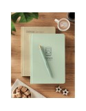 SUGAR Carnet A5 en PLA Matières : papier Couleurs : vert menthe cadeau client original