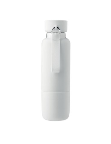 NOEKA Bouteille double paroi 500ml Couleurs : blanc cadeau client original