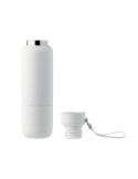 NOEKA Bouteille double paroi 500ml Couleurs : blanc objet promo petit budget