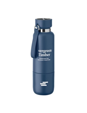 NOEKA Bouteille double paroi 500ml Couleurs : bleu marine goodies publicitaire événementiel