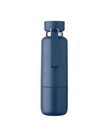 NOEKA Bouteille double paroi 500ml Couleurs : bleu marine cadeau affaires élégant