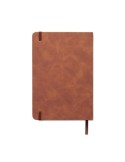 TINT Carnet A5 en PU effet patine Matières : papier recyclé Couleurs : marron personnalisation rapide en France