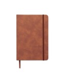 TINT Carnet A5 en PU effet patine Matières : papier recyclé Couleurs : marron objet publicitaire robuste