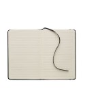 TINT Carnet A5 en PU effet patine Matières : papier recyclé Couleurs : noir objet promo petit budget