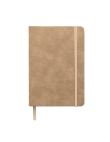 TINT Carnet A5 en PU effet patine Matières : papier recyclé Couleurs : kaki cadeau client original