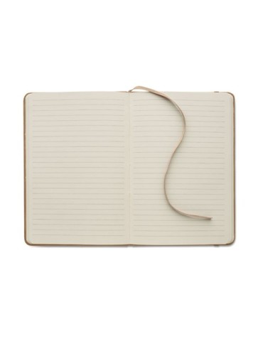 TINT Carnet A5 en PU effet patine Matières : papier recyclé Couleurs : kaki goodies personnalisé en stock