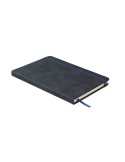 TINT Carnet A5 en PU effet patine Matières : papier recyclé Couleurs : bleu cadeau entreprise pas cher