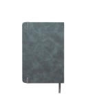 TINT Carnet A5 en PU effet patine Matières : papier recyclé Couleurs : bleu pétrole marquage laser ultra précis