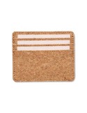 WALLK Porte-cartes en liège et RFID Couleurs : beige cadeau entreprise pas cher