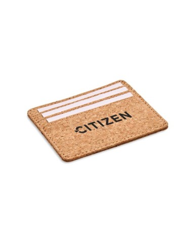 WALLK Porte-cartes en liège et RFID Couleurs : beige goodies publicitaire événementiel