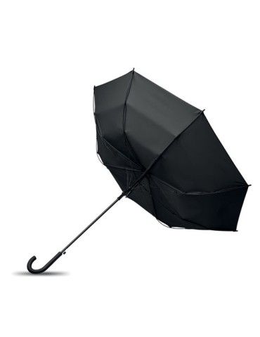 BRELA Parapluie 23 pouces tempête Matières : PET Couleurs : noir cadeau client original