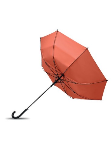 BRELA Parapluie 23 pouces tempête Matières : PET Couleurs : orange goodies publicitaire durable