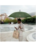 BRELA Parapluie 23 pouces tempête Matières : PET Couleurs : vert accessoire événementiel unique
