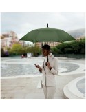 BRELA Parapluie 23 pouces tempête Matières : PET Couleurs : vert objet publicitaire robuste