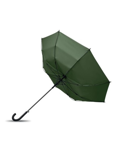 BRELA Parapluie 23 pouces tempête Matières : PET Couleurs : vert impression haute définition
