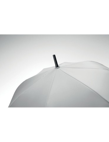 BRELA Parapluie 23 pouces tempête Matières : PET Couleurs : blanc objet promotionnel éco-responsable
