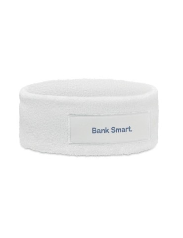 ATAMA Bandeau en polycoton Couleurs : blanc marquage laser ultra précis