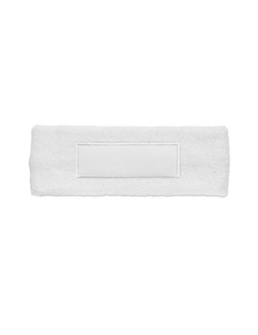 ATAMA Bandeau en polycoton Couleurs : blanc personnalisation rapide en France