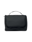 AWAY Pochette à suspendre en PU Couleurs : noir personnalisable avec votre logo