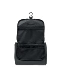 AWAY Pochette à suspendre en PU Couleurs : noir objet promotionnel éco-responsable