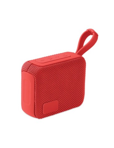 OBLO Enceinte sans fil 5W Matières : ABS Couleurs : rouge cadeau entreprise pas cher