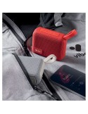 OBLO Enceinte sans fil 5W Matières : ABS Couleurs : rouge accessoire événementiel unique