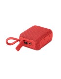 OBLO Enceinte sans fil 5W Matières : ABS Couleurs : rouge marquage laser ultra précis