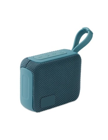 OBLO Enceinte sans fil 5W Matières : ABS Couleurs : bleu pétrole goodies publicitaire événementiel