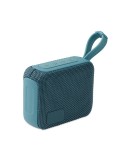 OBLO Enceinte sans fil 5W Matières : ABS Couleurs : bleu pétrole goodies publicitaire événementiel
