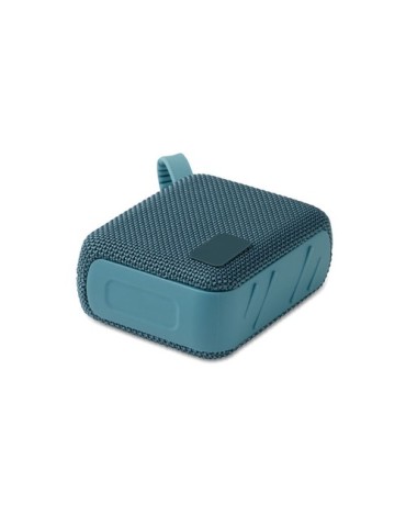 OBLO Enceinte sans fil 5W Matières : ABS Couleurs : bleu pétrole impression logo haute qualité