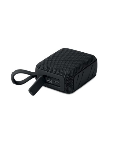 OBLO Enceinte sans fil 5W Matières : ABS Couleurs : noir cadeau affaires élégant