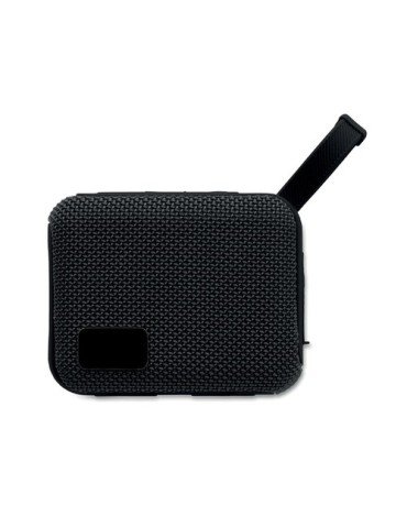 OBLO Enceinte sans fil 5W Matières : ABS Couleurs : noir personnalisable avec votre logo