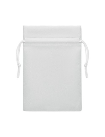 OKURIMONO Petite pochette cadeau en RPET Couleurs : blanc marquage couleur éclatante