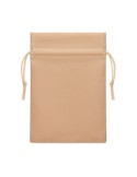 OKURIMONO Petite pochette cadeau en RPET Couleurs : ivoire objet promotionnel éco-responsable