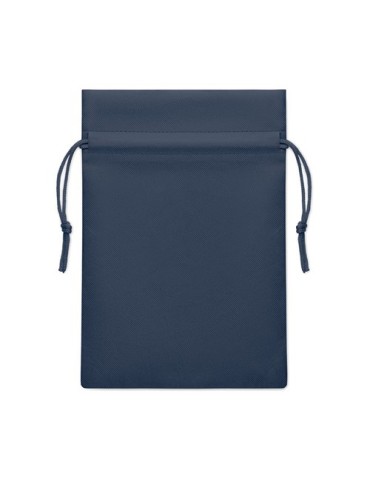 OKURIMONO Petite pochette cadeau en RPET Couleurs : bleu objet publicitaire robuste
