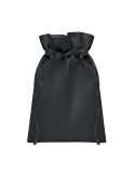 OKURIMONO Petite pochette cadeau en RPET Couleurs : noir personnalisable avec votre logo