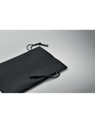 OKURIMONO Petite pochette cadeau en RPET Couleurs : noir marquage laser ultra précis