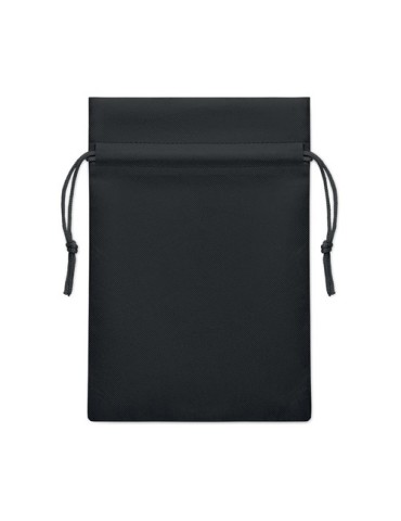 OKURIMONO Petite pochette cadeau en RPET Couleurs : noir accessoire événementiel unique